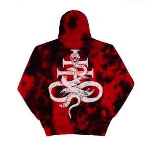 Худи оверсайз ЮНОСТЬ™ «Serpent Boy» - Tie-Dye