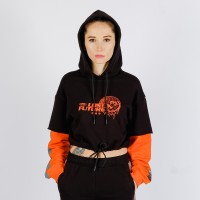 Кроп-худи женский ЮНОСТЬ™ «Сеть 2.0»