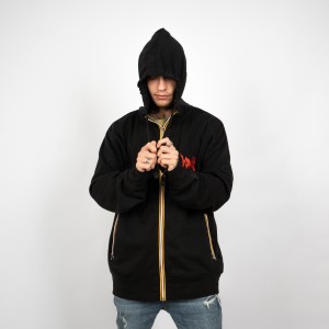 Худи на молнии ЮНОСТЬ™ «Youth» лого вышивка - 280г